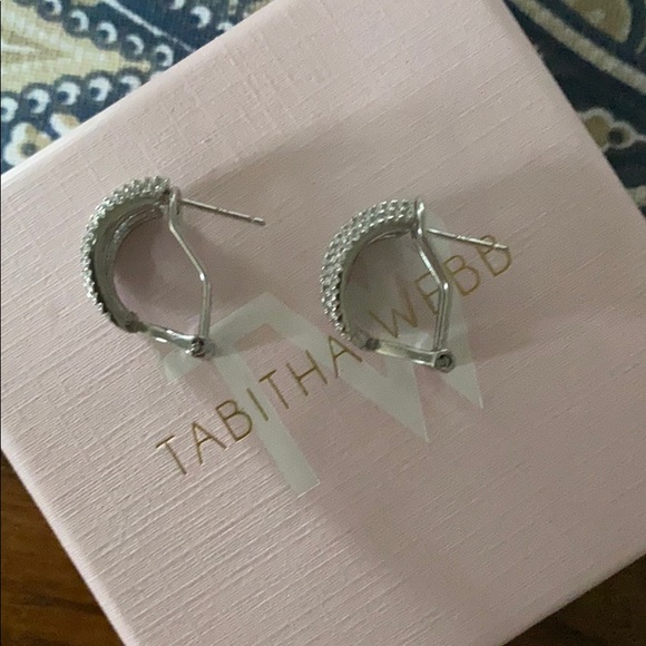 Tabitha Webb sterling silver earrings - Picture 4 of 4